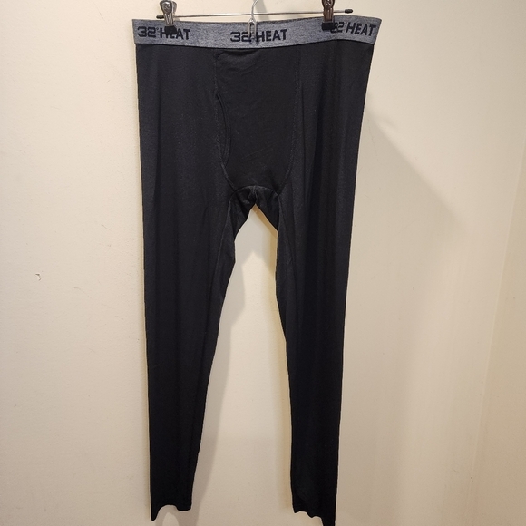 32 Degrees men's Black Layer Leggins Size L - Picture 1 of 9